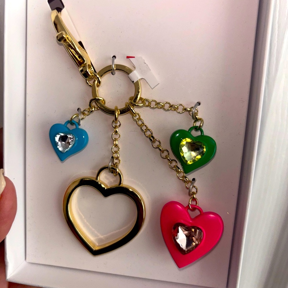 BaubleBar Heart Bag Charm - Picture 3 of 4